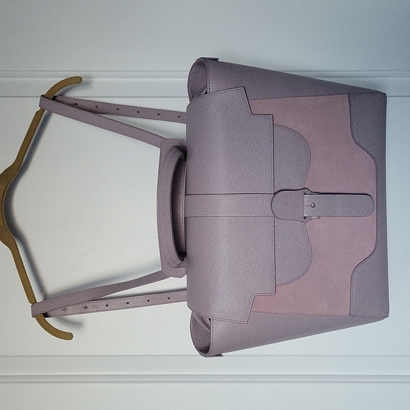 [sold] Senreve Maestra in Lavender Mixed Leather - Picture 3 of 7